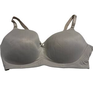 Torrid Curve Dream Wire-Free  P ush Up Bra Size 44DD Neutral Beige